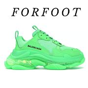 Balenciaga Triple S Neon Green Clear Sole 544351 W09OL 3801 - 1