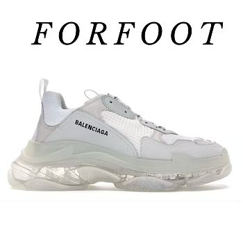 Balenciaga Triple S Clear Sole White 541624 W09E1 9000