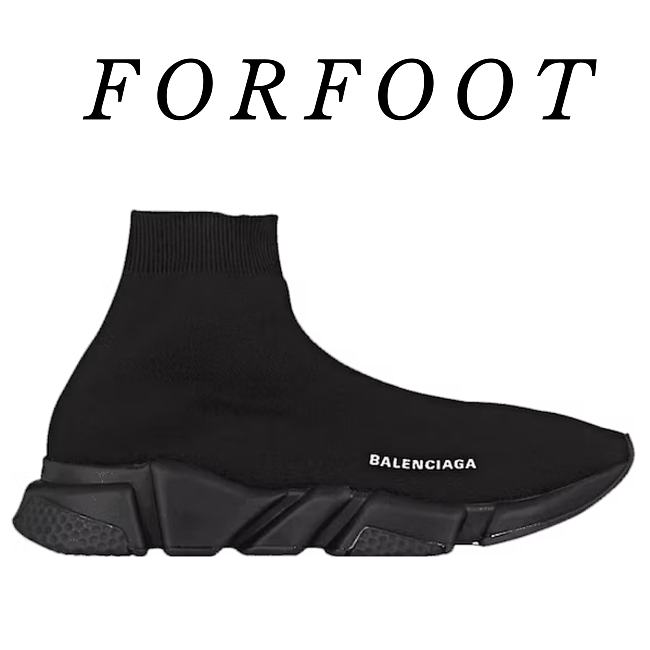 Balenciaga Speed Trainer Black 2019 530353W05G91000 - 1