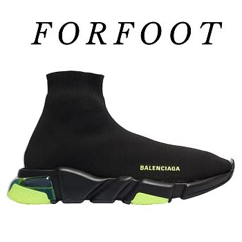Balenciaga Speed Trainer Clearsole Yellow Fluo 607543W05GJ1048