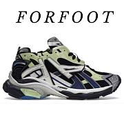 Balenciaga Runner Green Blue Black Grey 677403W3RB55179 - 1