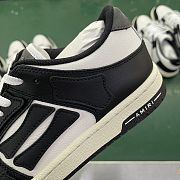 AMIRI Skel Top Low Black White - 6