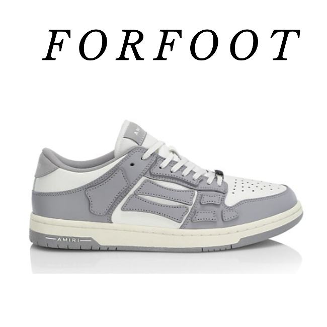 AMIRI Skel Top Low Grey - 1