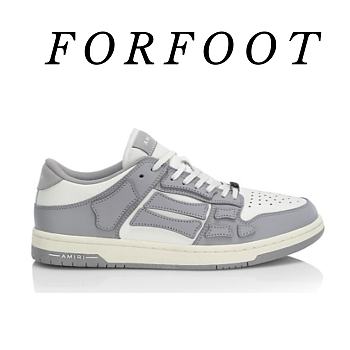 AMIRI Skel Top Low Grey