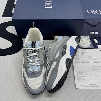 Dior B22 Low Top Grey Blue