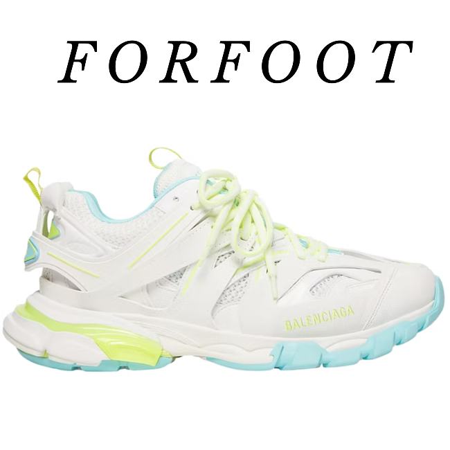 Balenciaga Track White Neon Yellow 542023W3AC69704 - 1