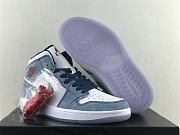 Air Jordan 1 Mid French Blue Fire Red DN3706-401 - 3