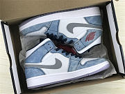 Air Jordan 1 Mid French Blue Fire Red DN3706-401 - 6