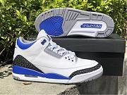 Air Jordan 3 Retro Racer Blue White CT8532-145 - 3