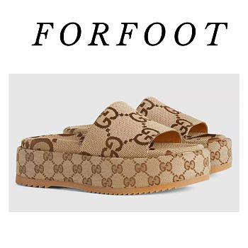 Gucci women's platform slide sandal 623212 UKO00 2580