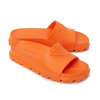 Prada Triangle Logo Slide 'Orange' 1XX626-3LKV-F0S73