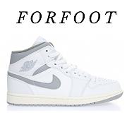 Air Jordan 1 Mid Neutral Grey - 554724-135 - 1
