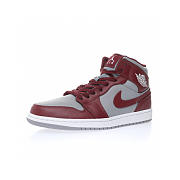 Air Jordan 1 Mid Team Red DQ8426-615 - 6