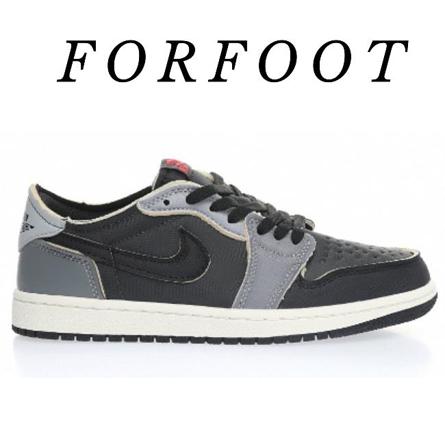 Air Jordan 1 Low OG EX Black Smoke Grey DV0982-006 - 1