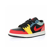 Air Jordan 1 Low SE Black Multi-Color (W) - DN3739-060 - 4