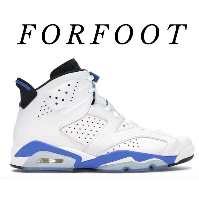 Air Jordan 6 Retro Sport Blue (2014) 384664-107 - 1