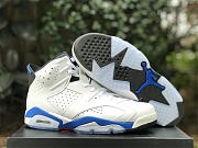 Air Jordan 6 Retro Sport Blue (2014) 384664-107 - 5