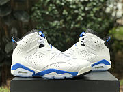 Air Jordan 6 Retro Sport Blue (2014) 384664-107 - 4