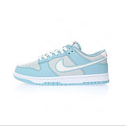 Nike Dunk Low Retro Fleece Swoosh Worn Blue FB1871-011 - 4