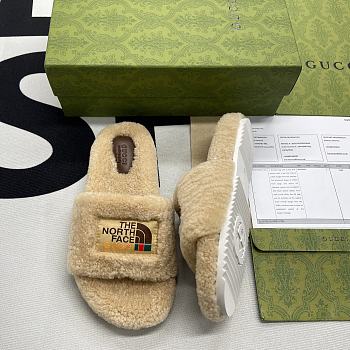 Men's The North Face x Gucci slide ‎679907 DEB00 9556