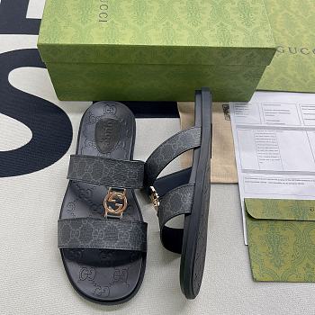 Gucci Slide Black Sandal