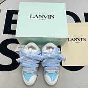 Lanvin Leather Curb Light Blue - 5