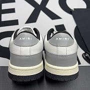 Amiri Skel Low Top Sneakers Black Grey - 4