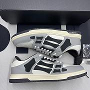Amiri Skel Low Top Sneakers Black Grey - 3