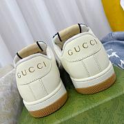 Gucci Screener Low-Top Sneakers Blue Stripe - 3