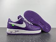 Louis Vuitton x Nike Air Force LV Purple - 3