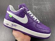 Louis Vuitton x Nike Air Force LV Purple - 4