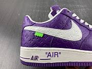 Louis Vuitton x Nike Air Force LV Purple - 6
