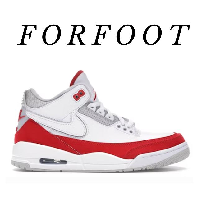 Air Jordan 3 Retro Tinker White University Red CJ0939-100 - 1