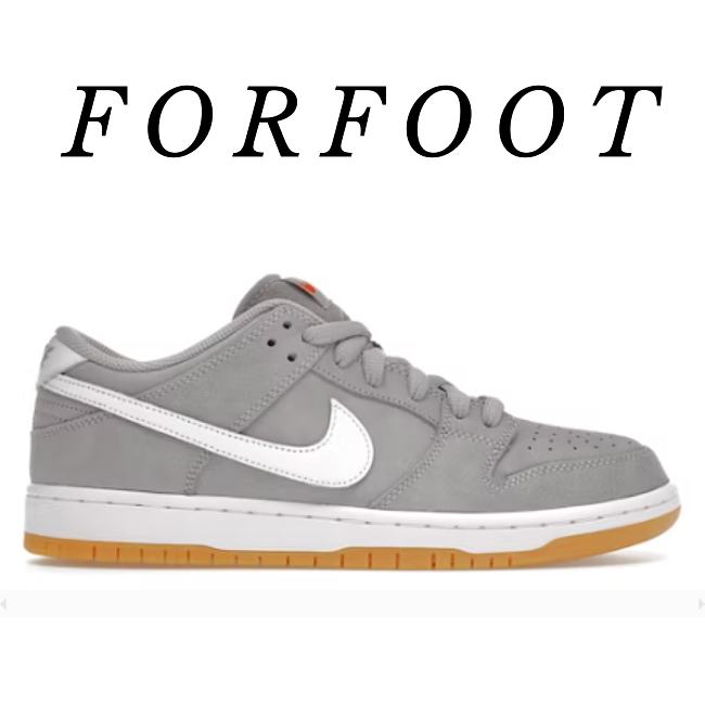 Nike SB Dunk Low Pro ISO Orange Label Wolf Grey Gum DV5464-001 - 1