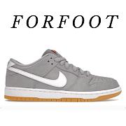 Nike SB Dunk Low Pro ISO Orange Label Wolf Grey Gum DV5464-001 - 1