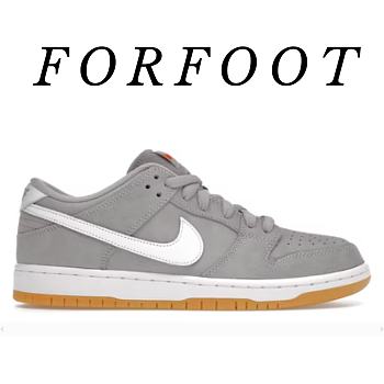 Nike SB Dunk Low Pro ISO Orange Label Wolf Grey Gum DV5464-001