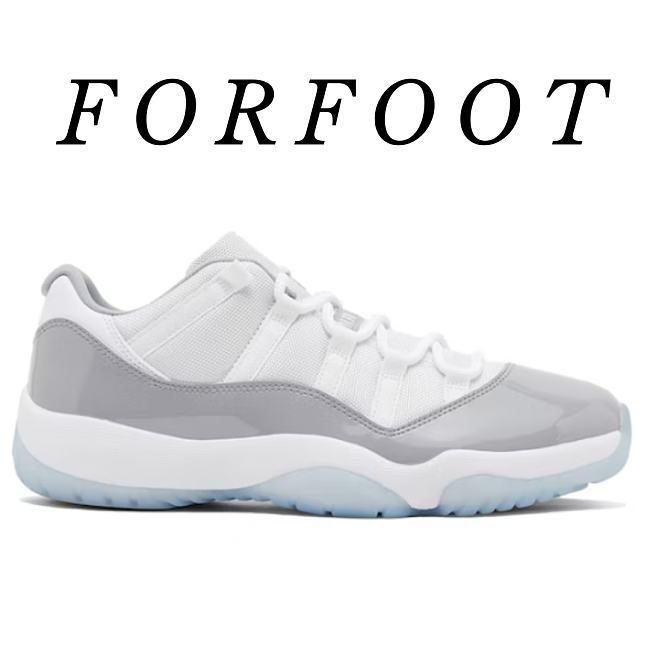 Air Jordan 11 Retro Low Cement Grey - AV2187-140 - 1