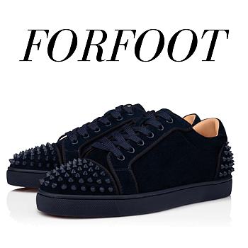 Christian Louboutin Seavaste Sneakers Orlarto Blue Fabric