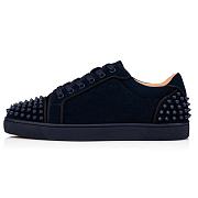 Christian Louboutin Seavaste Sneakers Orlarto Blue Fabric - 2