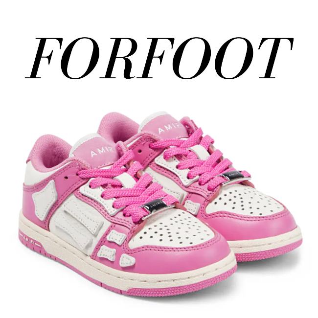 AMIRI KIDS Skel low-top sneakers in pink - 1