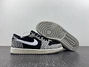 Air Jordan 1 Low “Elephant Print” CZ0790-001 - 5