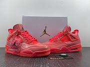 Air Jordan 4 Retro Hot Punch (Women's) - AQ9128-600 - 3
