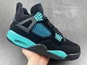 Air Jordan 4 Military Black Blue Lightening BQ7669-132 - 5