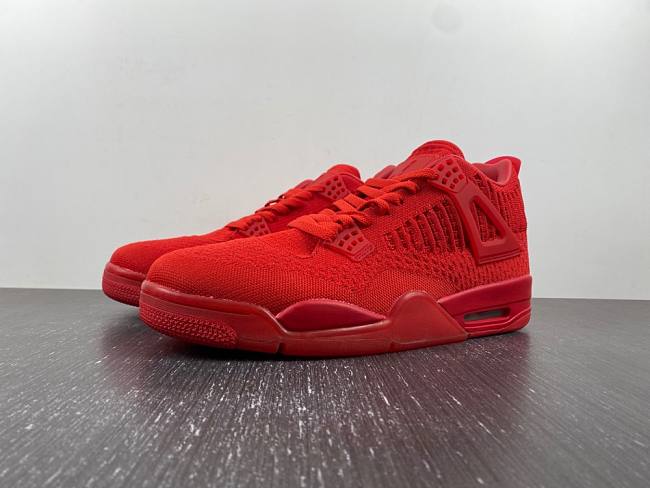 	 Air Jordan 4 Retro Flyknit Red - AQ3559-600 - 1