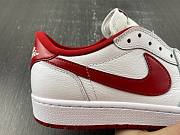 	 Air Jordan 1 Retro Low White Varsity Red - 705329-101 - 5