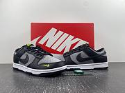 	 Nike Dunk Low 'Black Grey Green Strike FQ2205-001 - 6