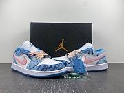 	 Air Jordan 1 Low Washed Denim DM7866-996 - 6