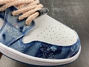	 Air Jordan 1 Low Washed Denim DM7866-996 - 2