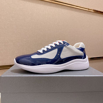 America'S Cup Bike Fabric Sneakers Navy Blue