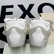 Lanvin Leather Curb White Beige - 6